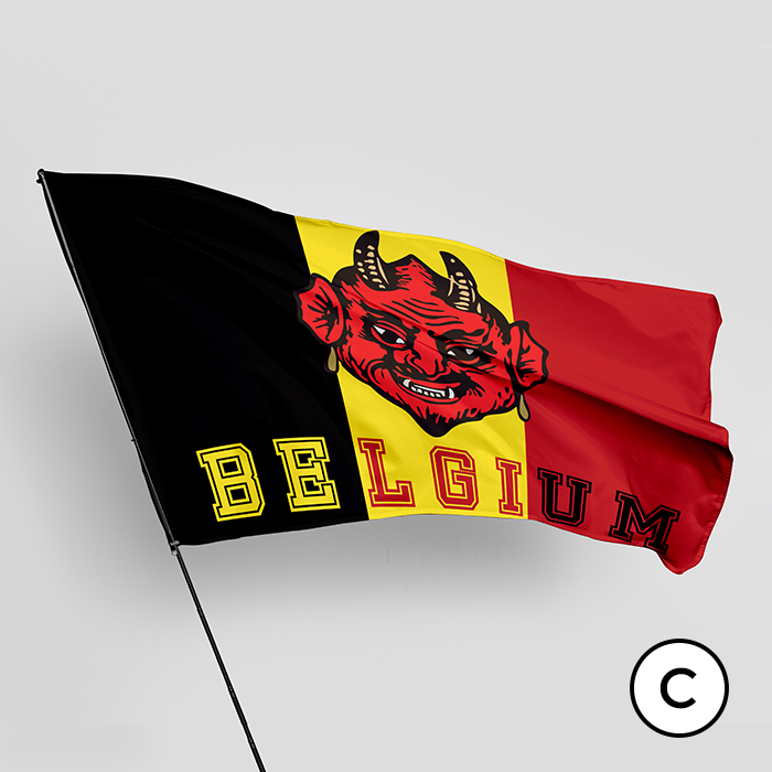 Supporter Vlaggen België