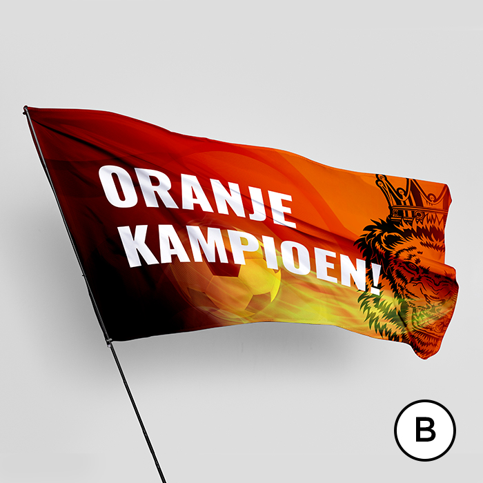 Supporter Vlaggen Nederland