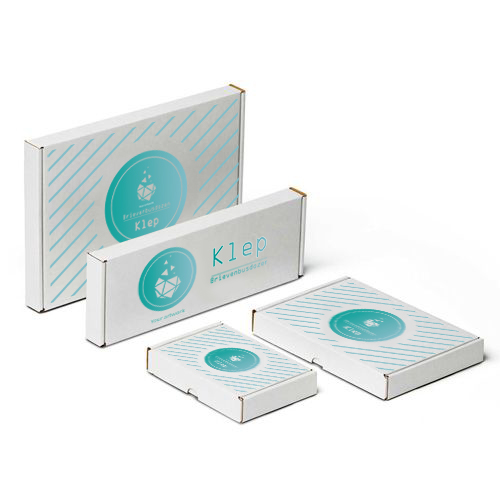 Brievenbusdozen met bovenklep